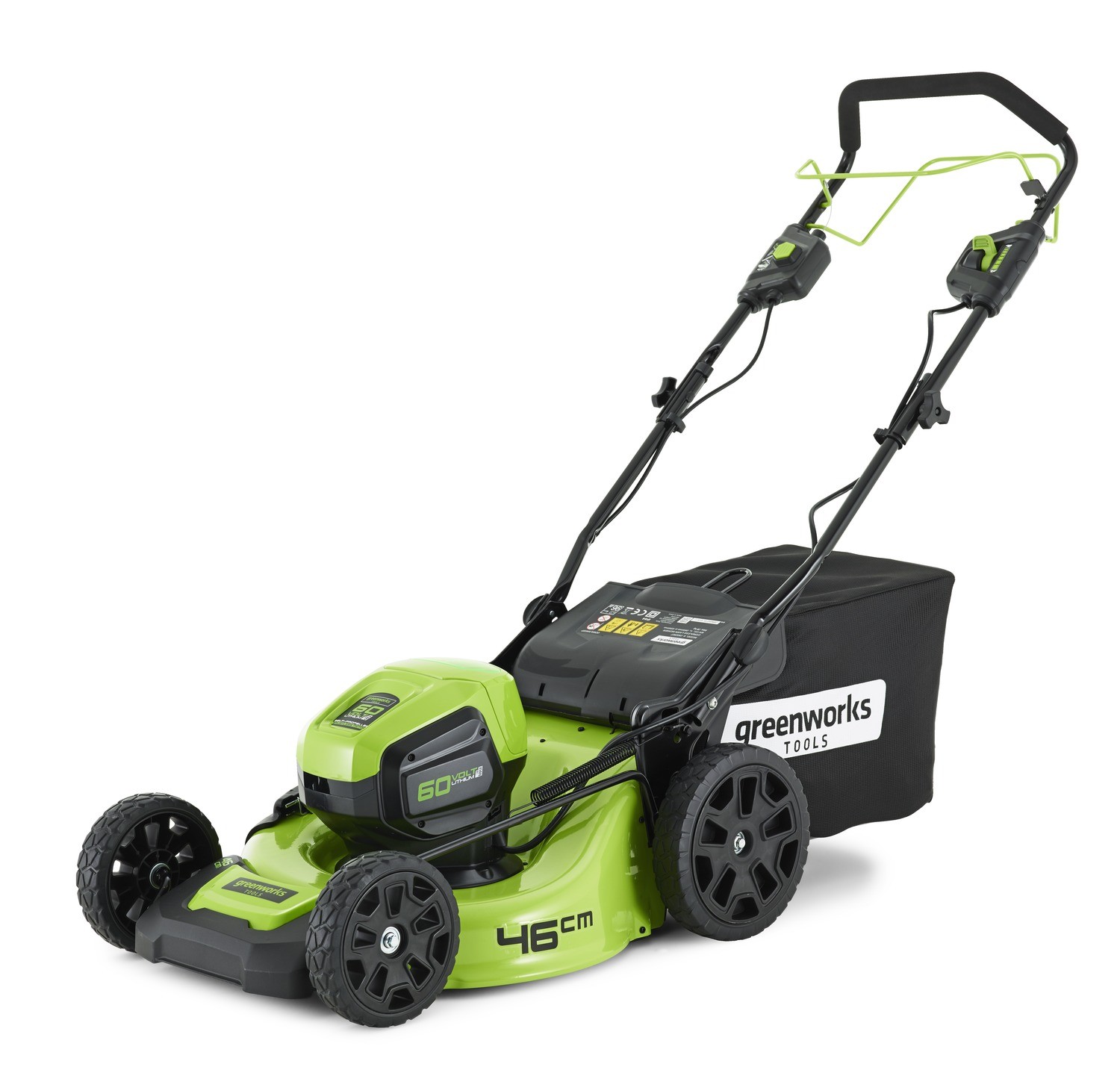 Газонокосилка аккумуляторная GreenWorks GD60LM46SP, арт. 2502907 (без АКБ и ЗУ)