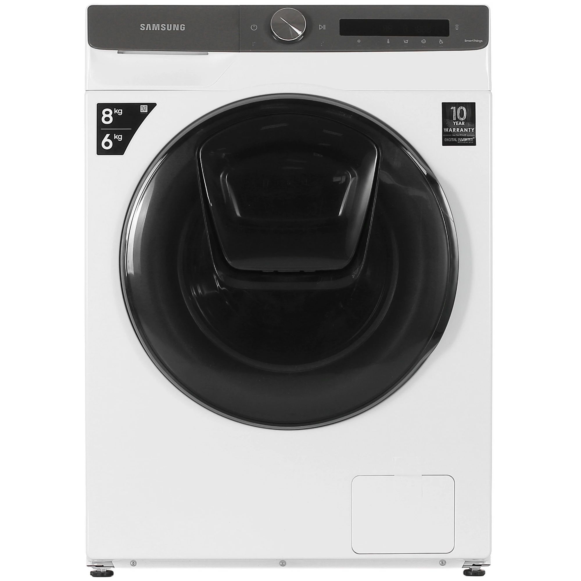 Стирально-сушильная машина Samsung WD80T554CBT, белый