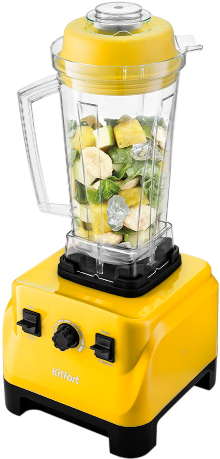 Блендер стационарный Kitfort KT-3022-5 желтый .