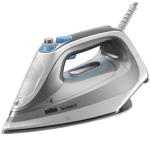 Утюг паровой Braun TexStyle 9 SI9270WH, серый/белый