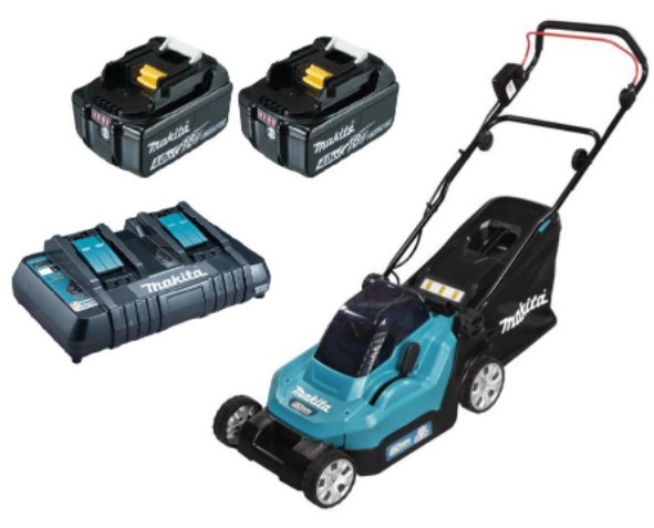 Газонокосилка аккумуляторная Makita DLM382PM2A1