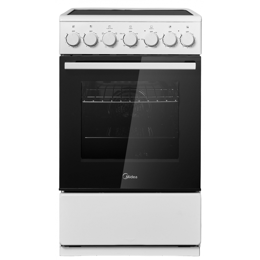 Плита электрическая Midea MFO-M4E20T6E(WH), белый