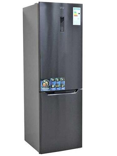 Холодильник двухкамерный KRAFT TNC-NF503D, черная сталь