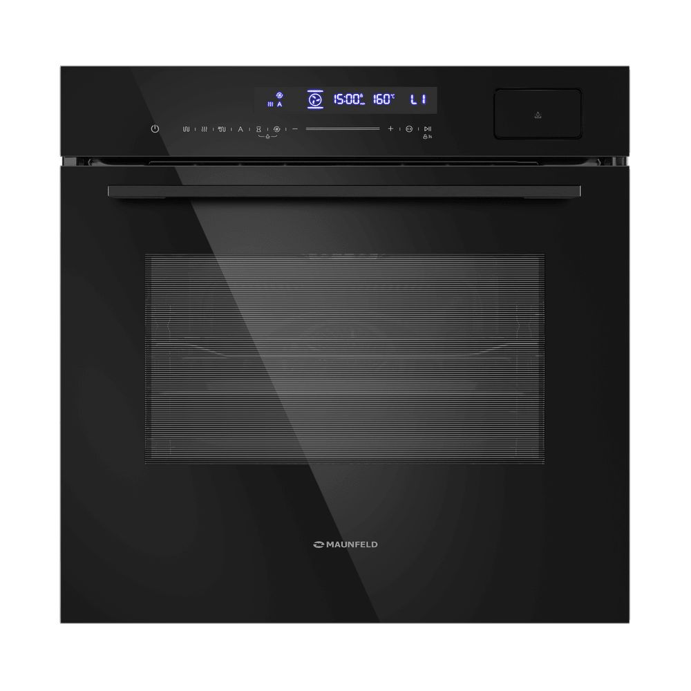 Духовой шкаф электрический Maunfeld MEOR7216STFB, черный