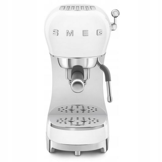 Кофемашина рожковая Smeg ECF02WHEU, белый