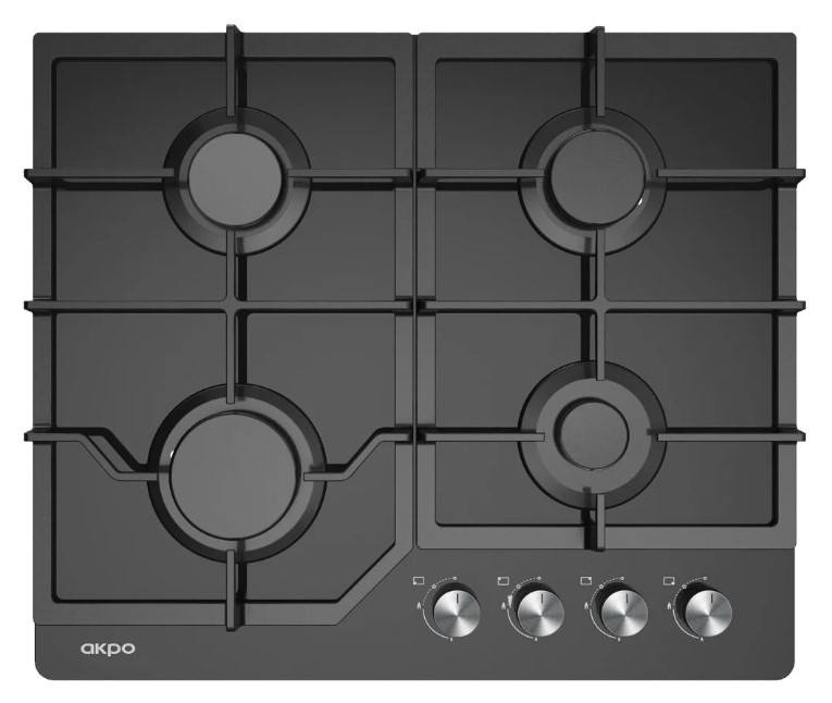Варочная панель газовая AKPO PGA 604 LGC BL black