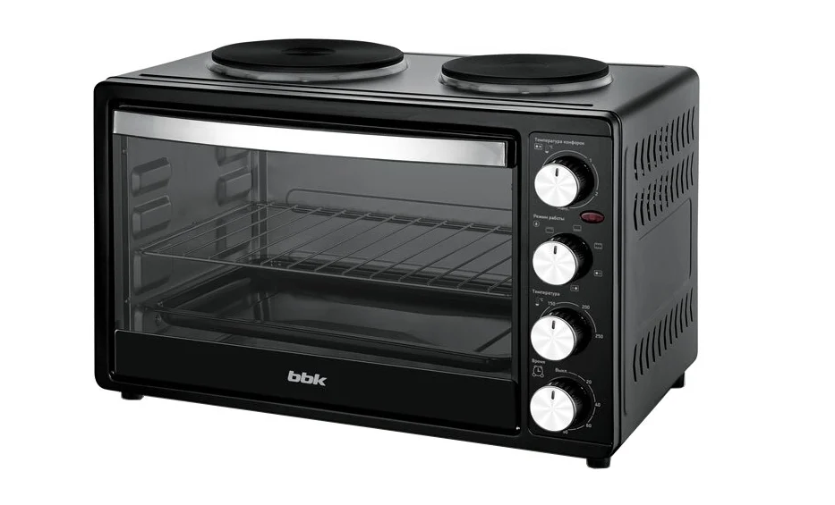 Мини-печь BBK OE3071M-2P, черный