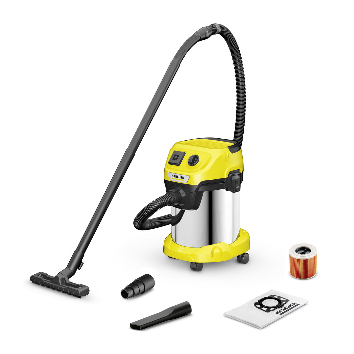 Пылесос строительный KARCHER WD 3 P S V-17/4/20 1.628-190.0
