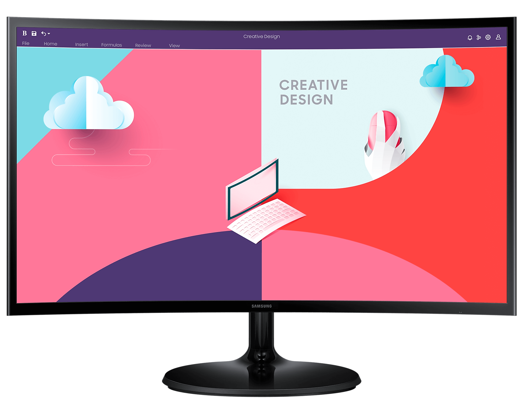 Монитор Samsung Odyssey G3 S27C360EAI черный