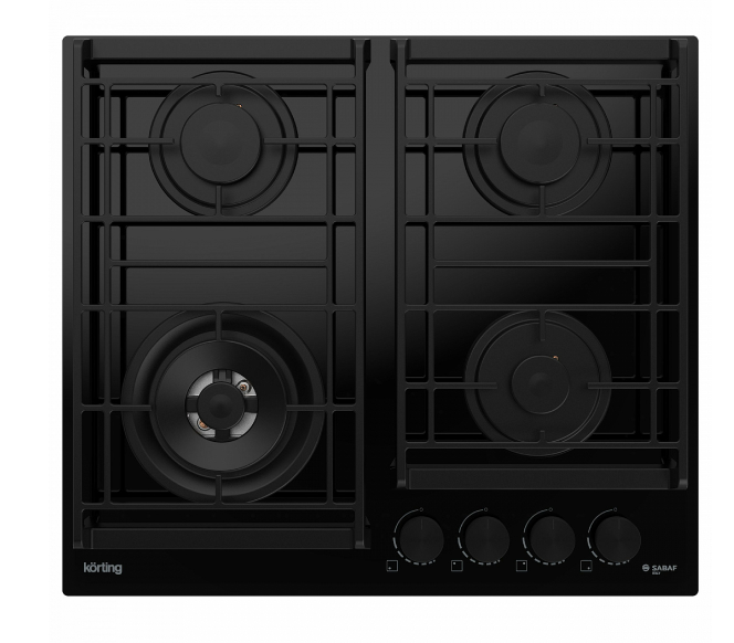 Варочная панель газовая Korting HGG 6955 CTN черный
