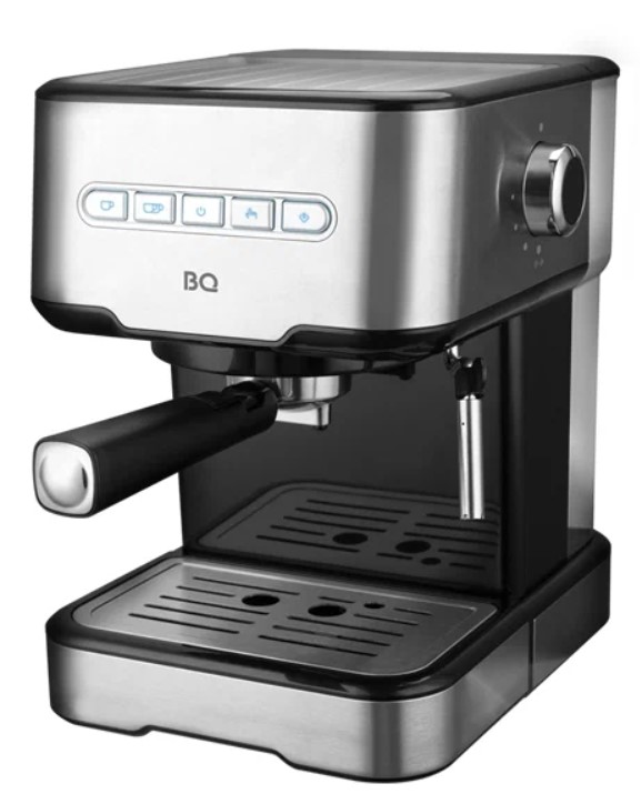 Кофеварка рожковая BQ CM8000 Стальной-черный