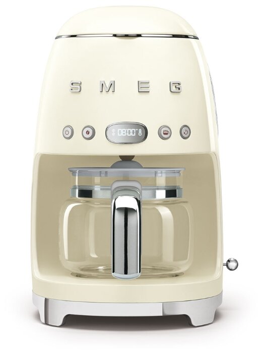 Кофеварка smeg DCF02 кремовый