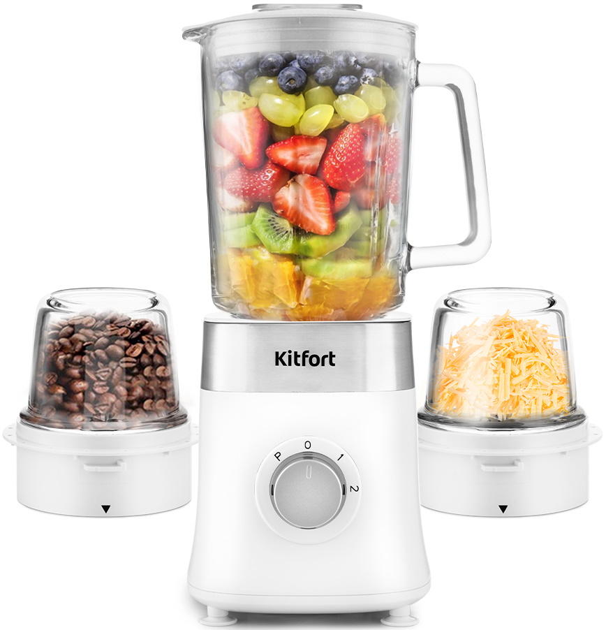 Блендер стационарный KITFORT KT-3030-2 800Вт белый