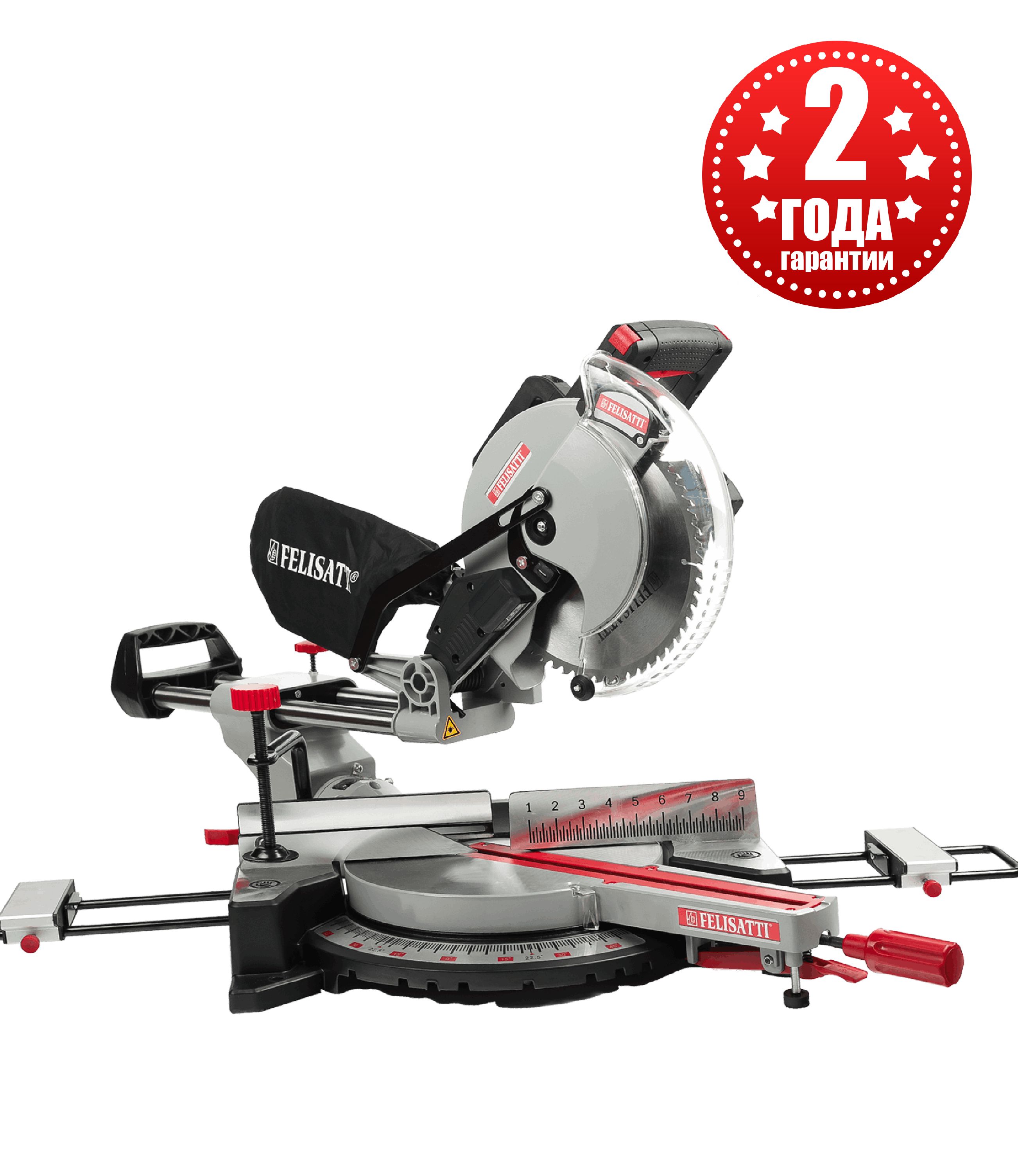 Пила торцовочная Felisatti FT5005 255/1800