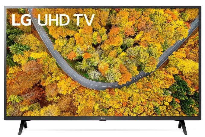 Телевизор LG 43UP76006LC LED, HDR черный