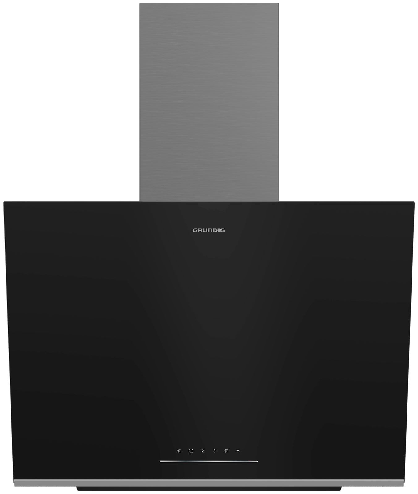 Вытяжка наклонная Grundig GDSP2464BBSC, черный