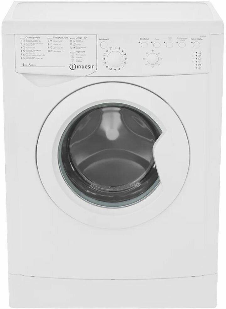 Купить Стиральная машина Indesit IWSB 5105, белый в Москве по лучшей ...