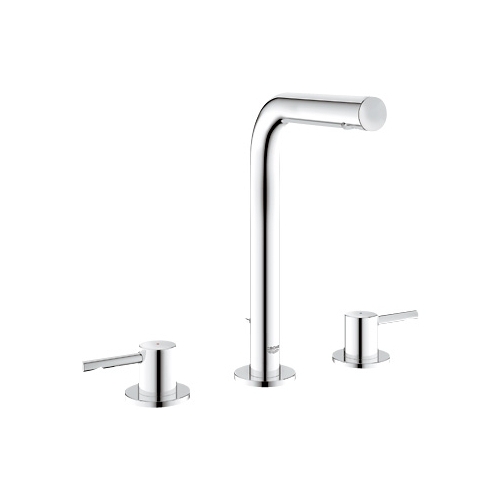 Смеситель для раковины умывальника Grohe Essence 20299000 двухрычажный хром