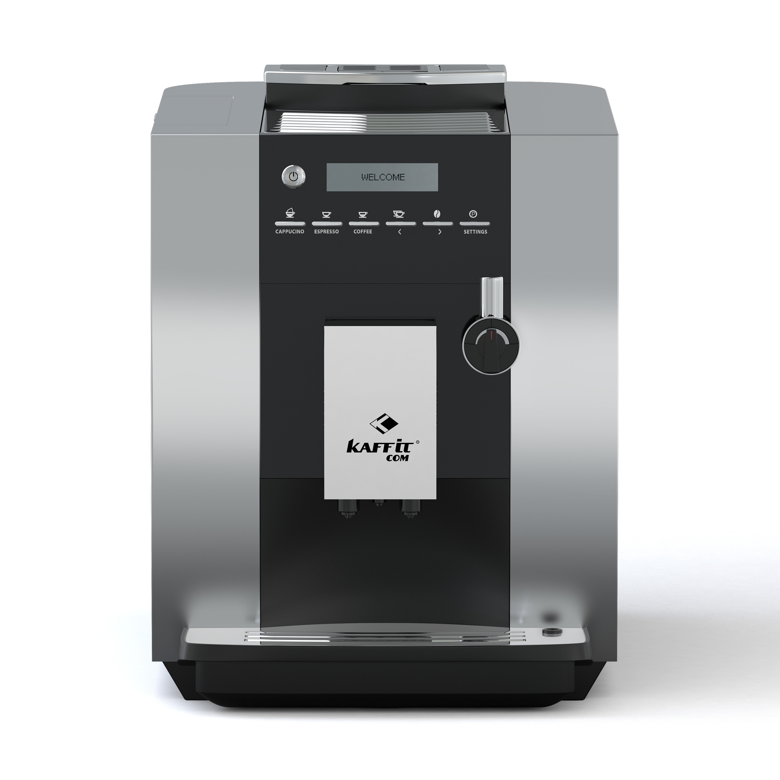 Кофемашина автоматическая KAFFIT COM Nizza KLM1604 Silver