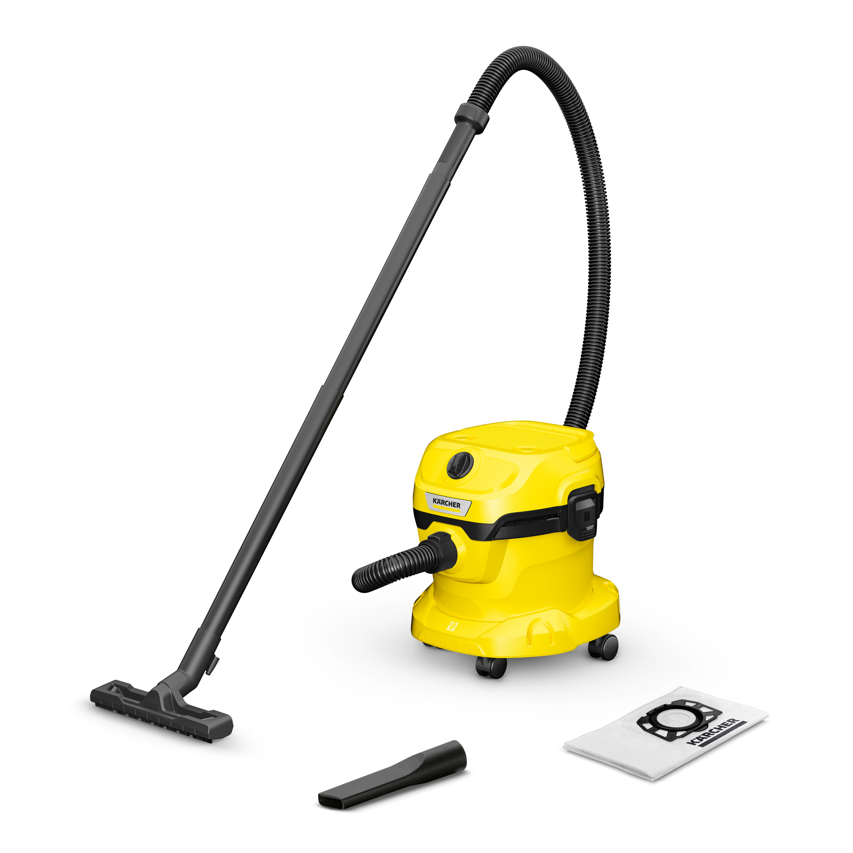 Пылесос профессиональный KARCHER WD 2 Plus, 1000 Вт 1.628-000.0