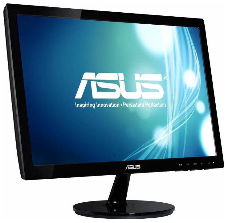 Монитор ASUS VS197DE, TN, черный