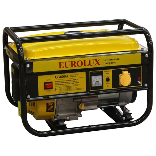 Электростанция бензиновая Eurolux G3600A