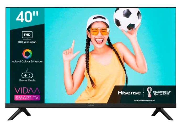 Телевизор Hisense 40A4BG LED черный