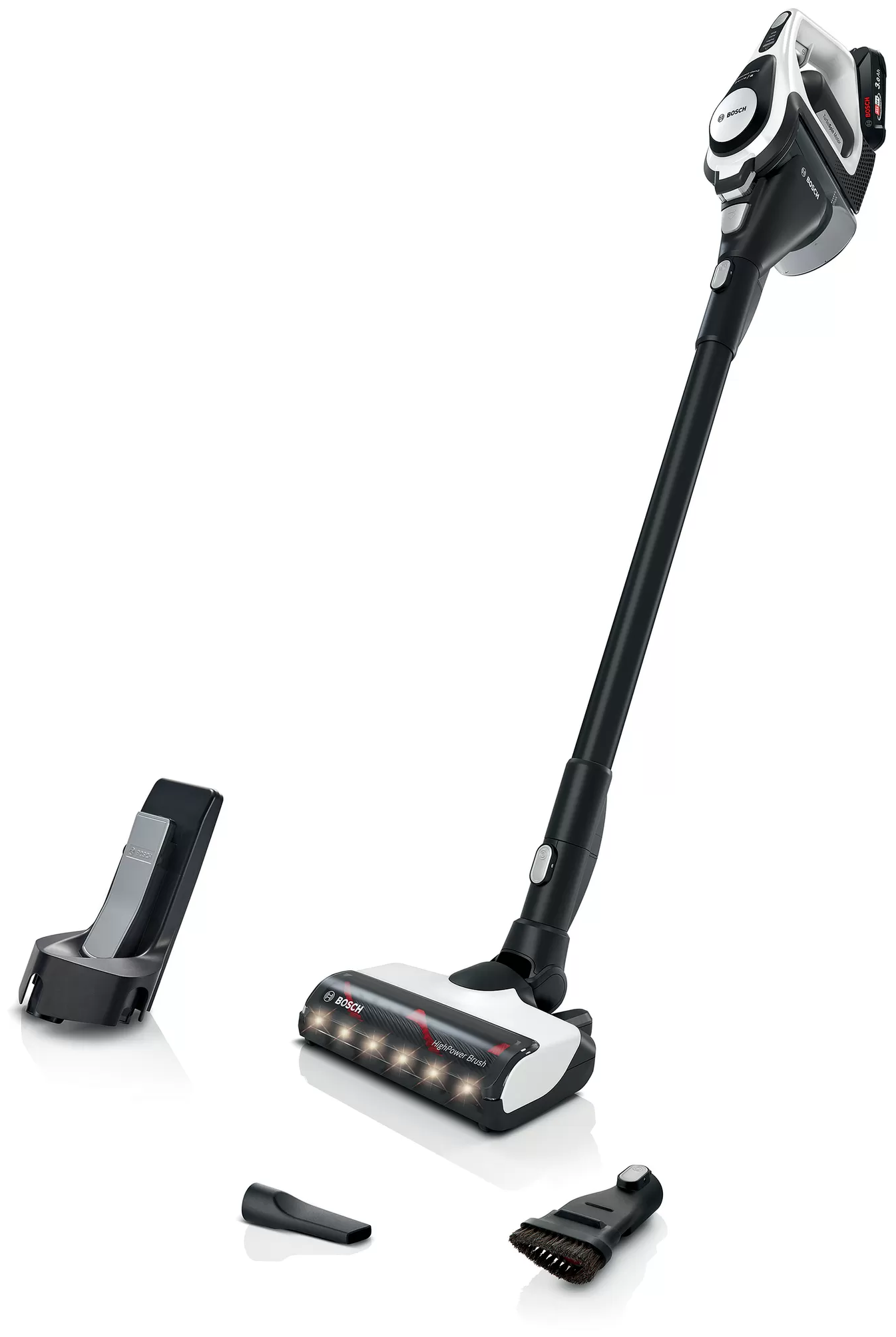 Пылесос Bosch BBS 8213W, черный/белый