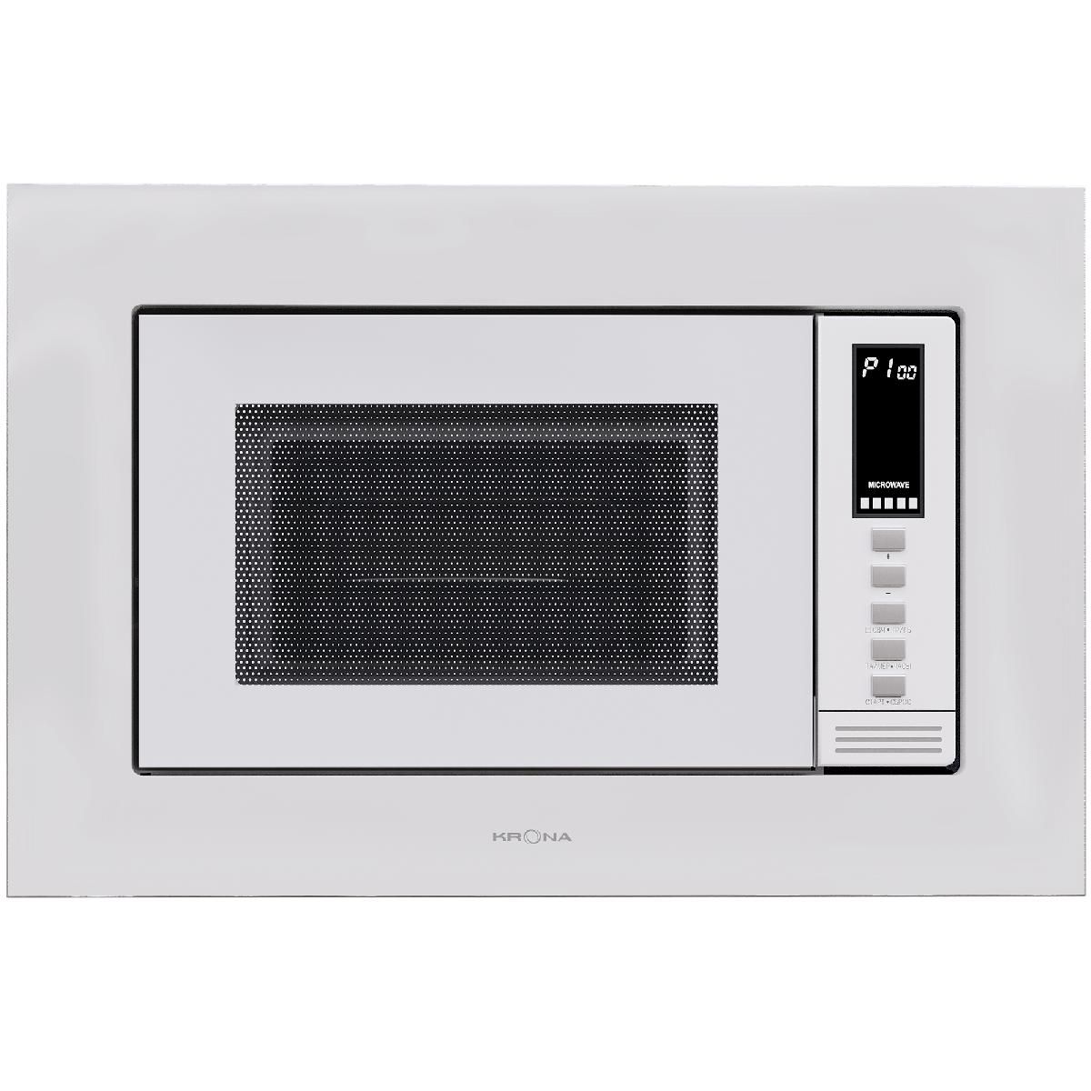 Микроволновая печь встраиваемая Krona LAUNE 60 WH DOTS K, белый