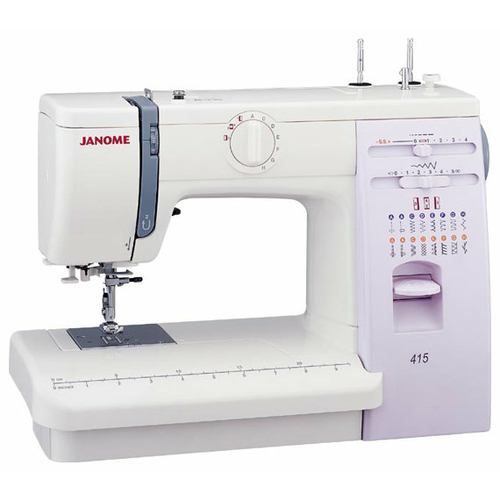 Швейная машина Janome 415 / 5515 бело-сиреневый