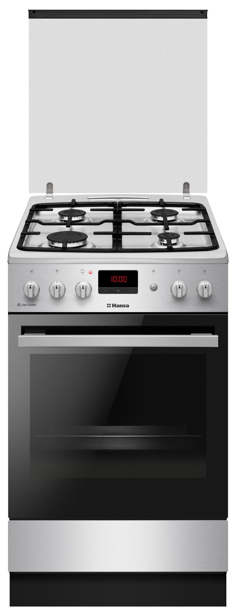Плита газовая Hansa FCGX522222H, нержавеющая сталь