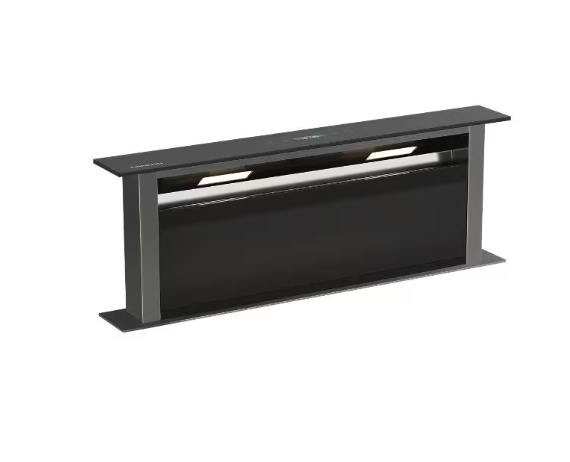 Вытяжка встраиваемая HIBERG VTMF 90100 B, нержавеющая сталь/черный