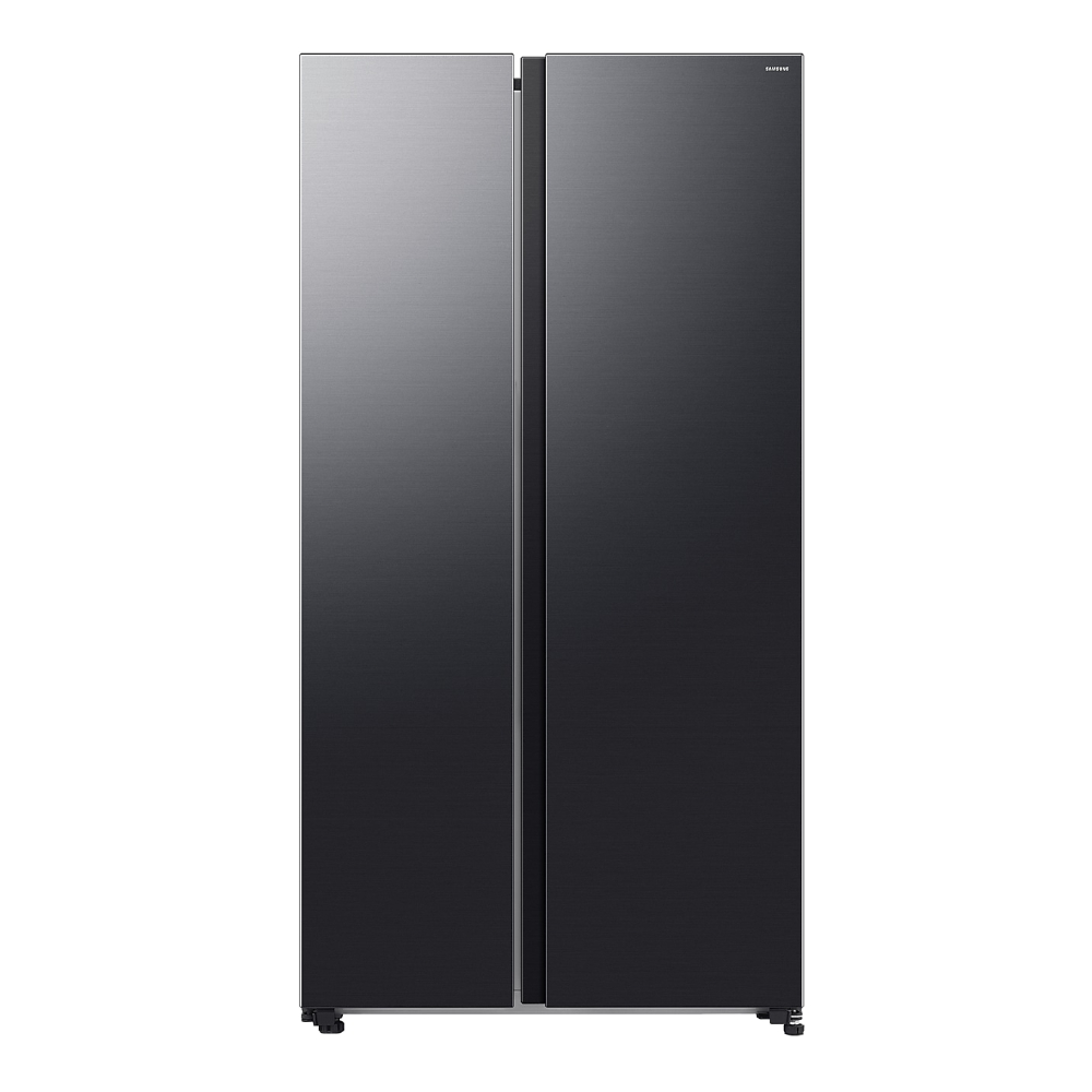Холодильник Side-by-Side Samsung RS70F65Q1FWR, черный