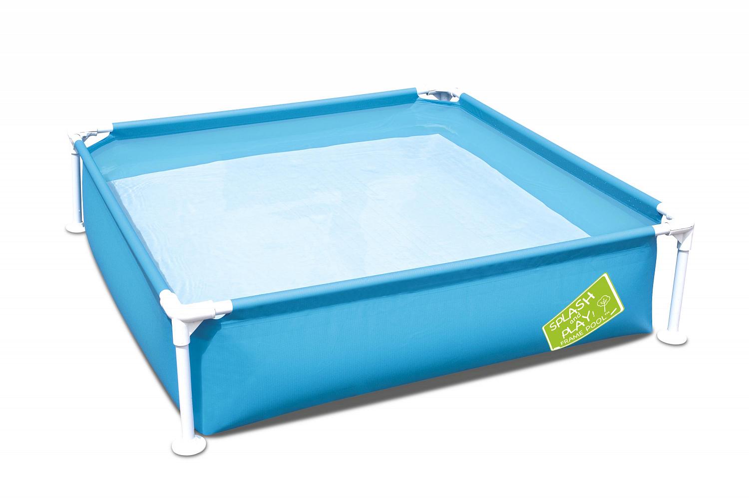 Каркасный бассейн Bestway My First Pool 122х122х30,5см, 365л, от 2 лет 56217