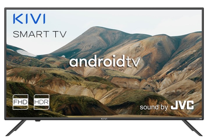 Телевизор KIVI 40F740LB, черный