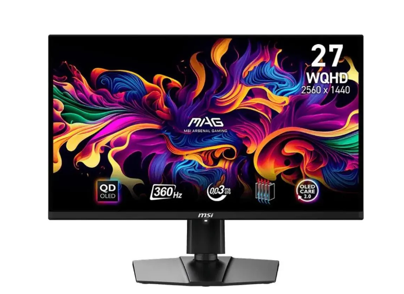 Монитор MSI MAG 271QPX QD-OLED, черный