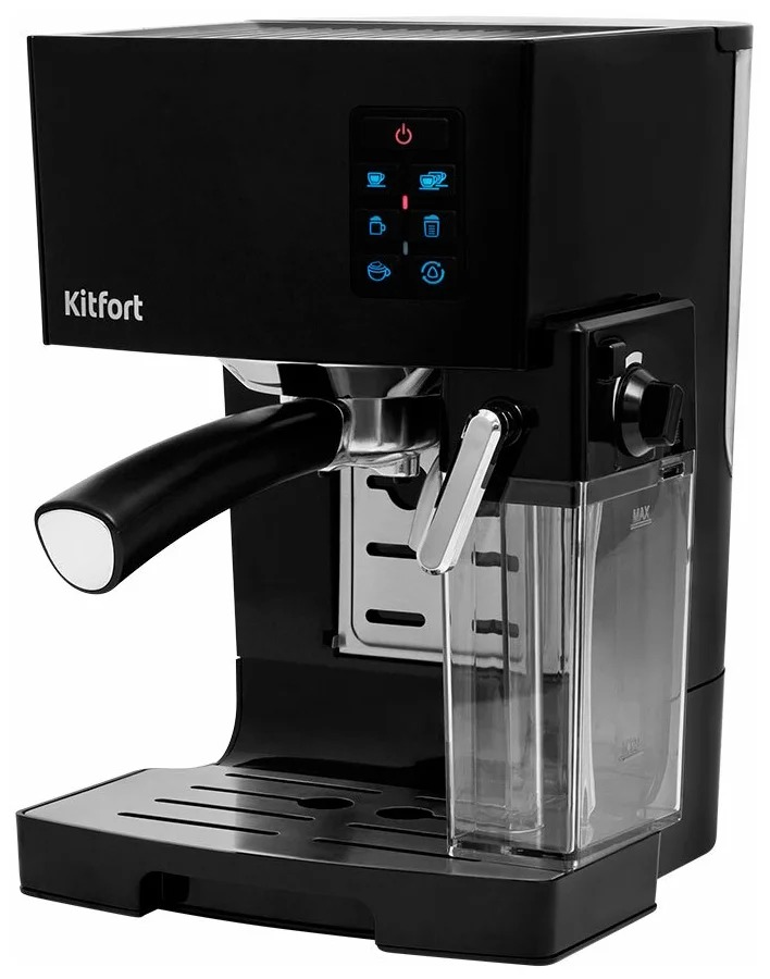Кофеварка рожковая Kitfort КТ-743 черный