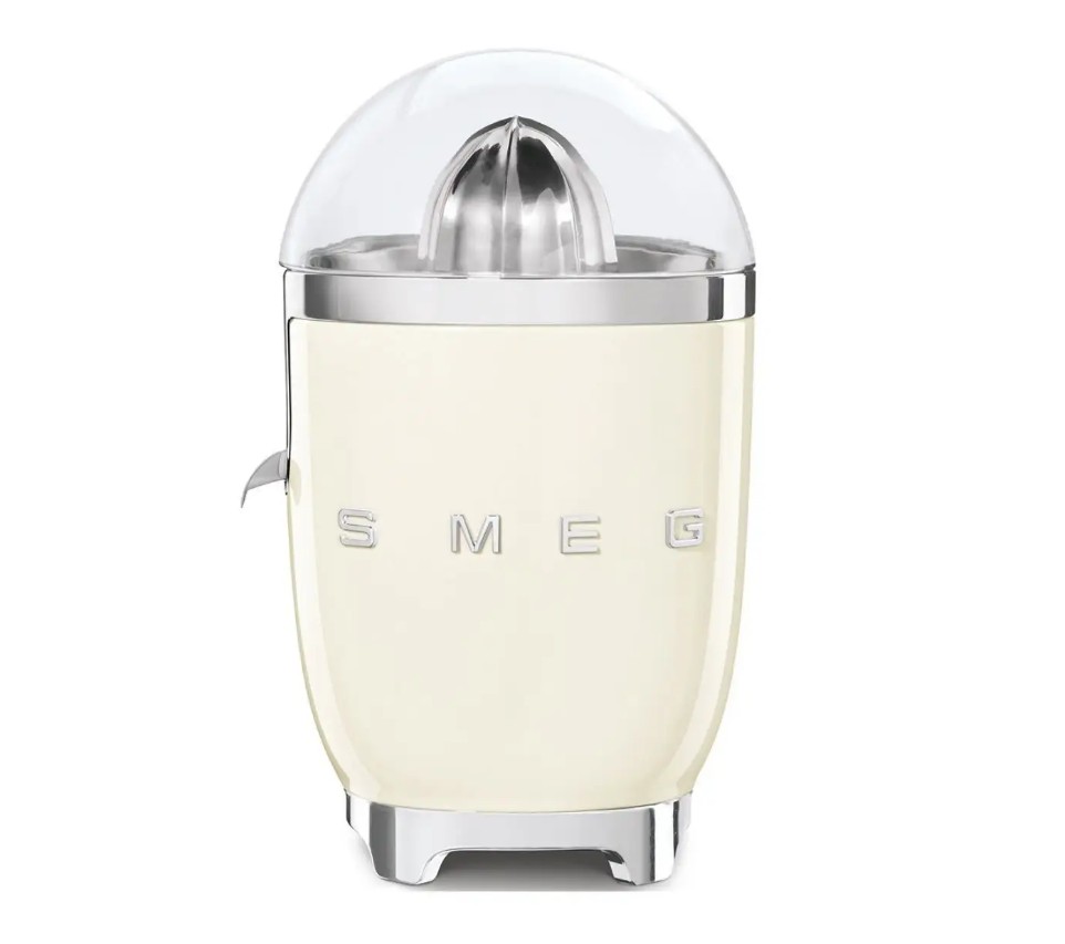 Соковыжималка для цитрусовых Smeg CJF01CREU кремовый