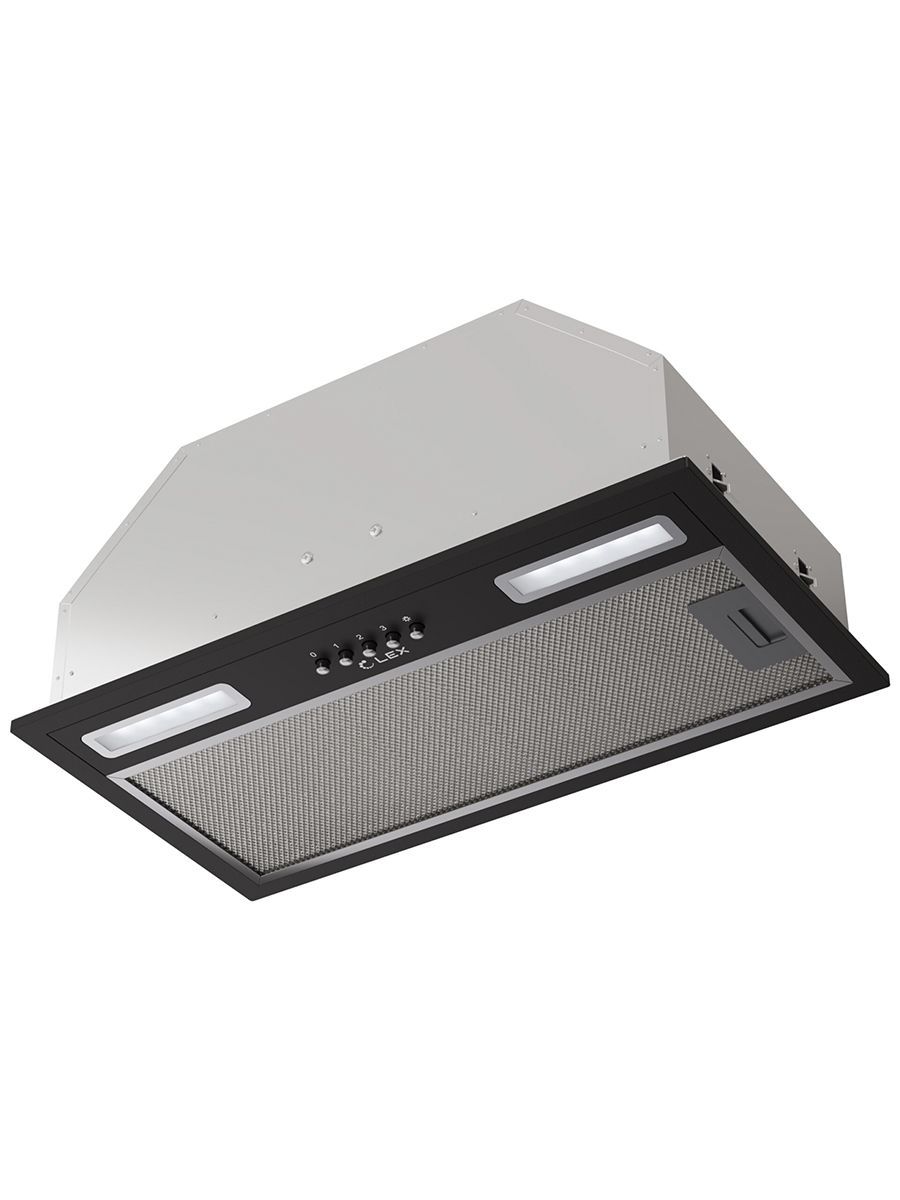Вытяжка встраиваемая LEX Hyper 900 BL, черный