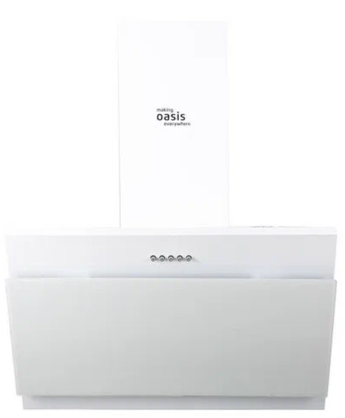 Вытяжка наклонная Oasis ND-60W (V) белый