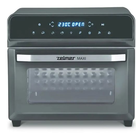 Аэрогриль Zelmer ZAF9230 MAXI, черный/серебристый