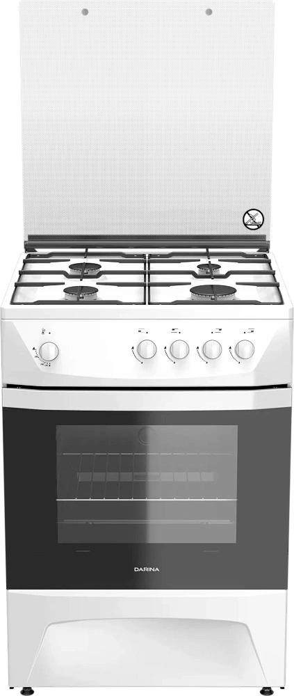 Плита газовая Darina 1D GM141 002 W, белый
