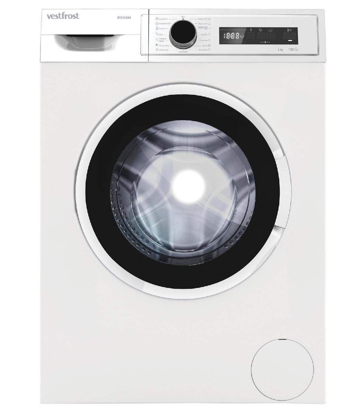 Стиральная машина Vestfrost VF4T1S100W, белый