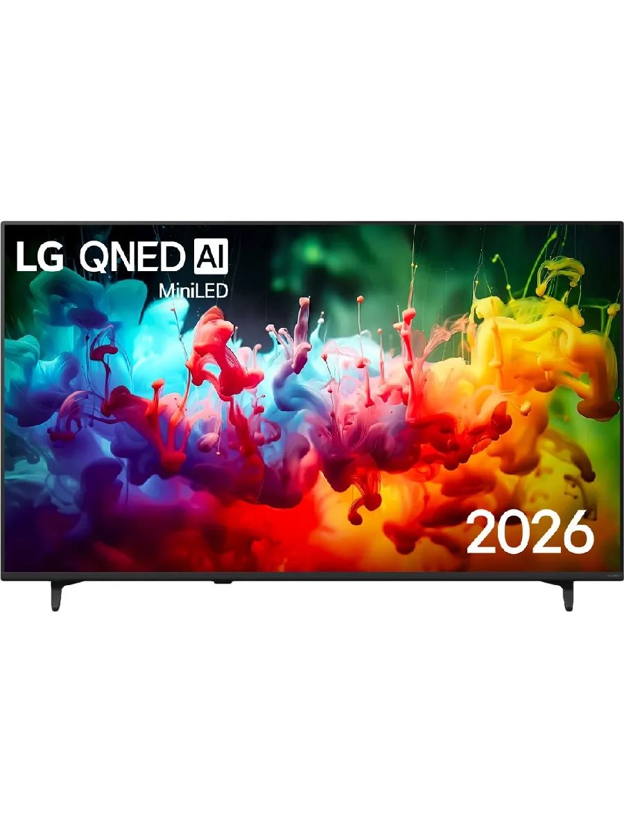 Телевизор LG 55QNED70B6C.ARUG, черный