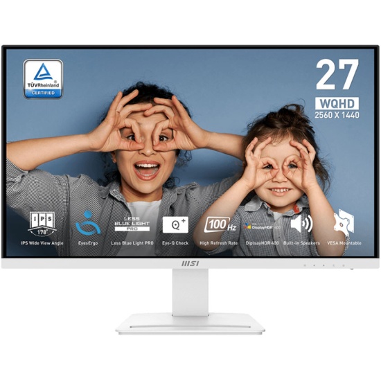 Монитор MSI Pro MP273QW E2, белый