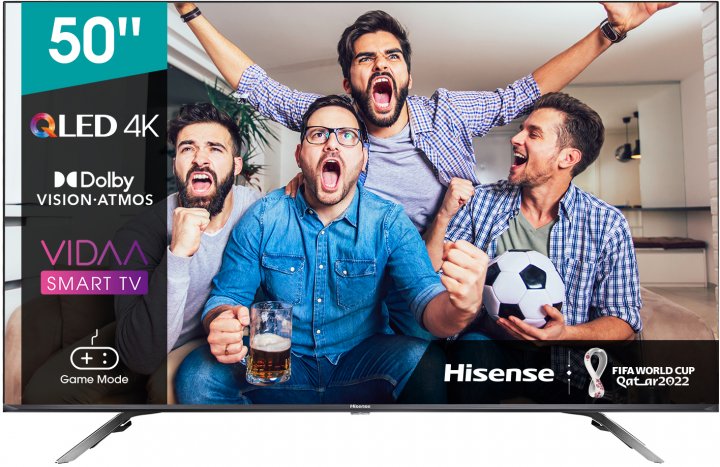 Телевизор Hisense 50E76GQ черный