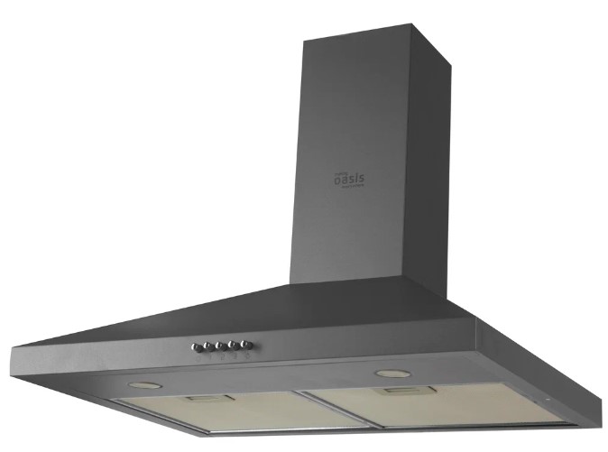 Вытяжка кухонная Oasis kb-60g (fr) (making oasis everywhere) нержавеющая сталь