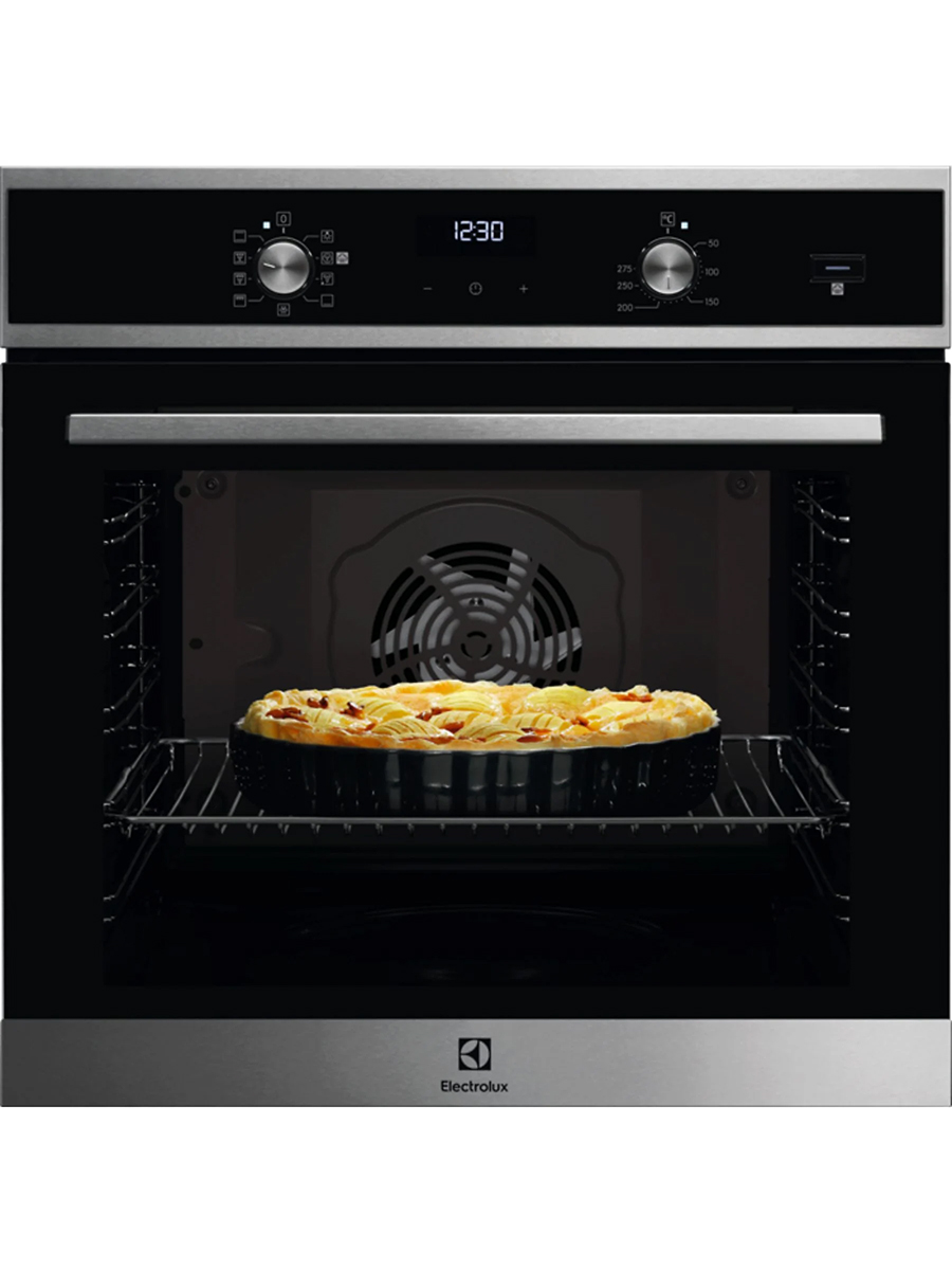 Духовой шкаф электрический Electrolux EOD5F71X, черный/серебристый