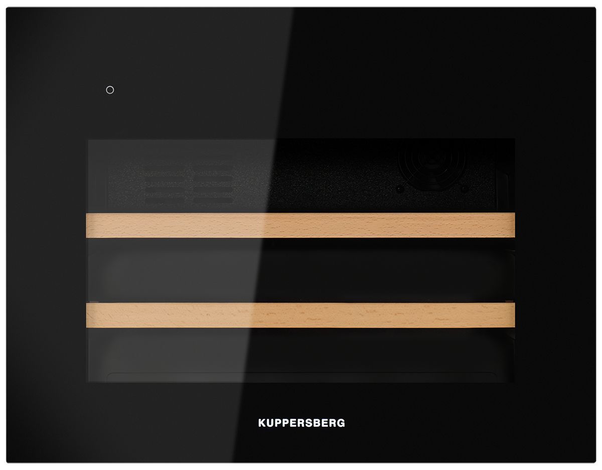 Винный шкаф встраиваемый Kuppersberg RBW 46, черный