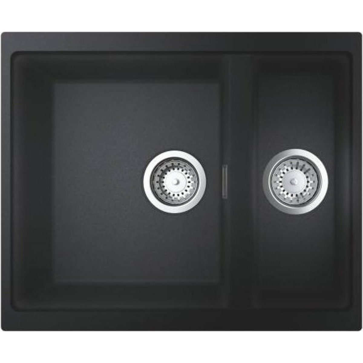 Мойка кухонная встраиваемая Grohe K500 31648AP0, черный гранит